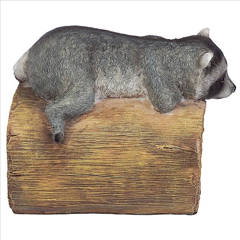 Design Toscano 9" Raider the Raccoon Gutter Guardian Downspout Statue