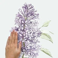 RoomMates Lilac Peel & Stick Giant Wall Decals