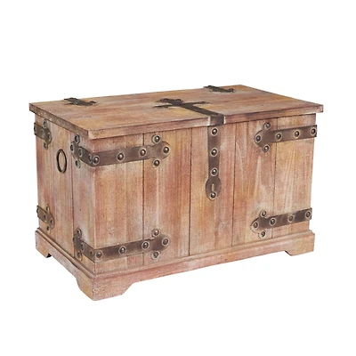 Household Essentials Hinge Decorative Trunk
