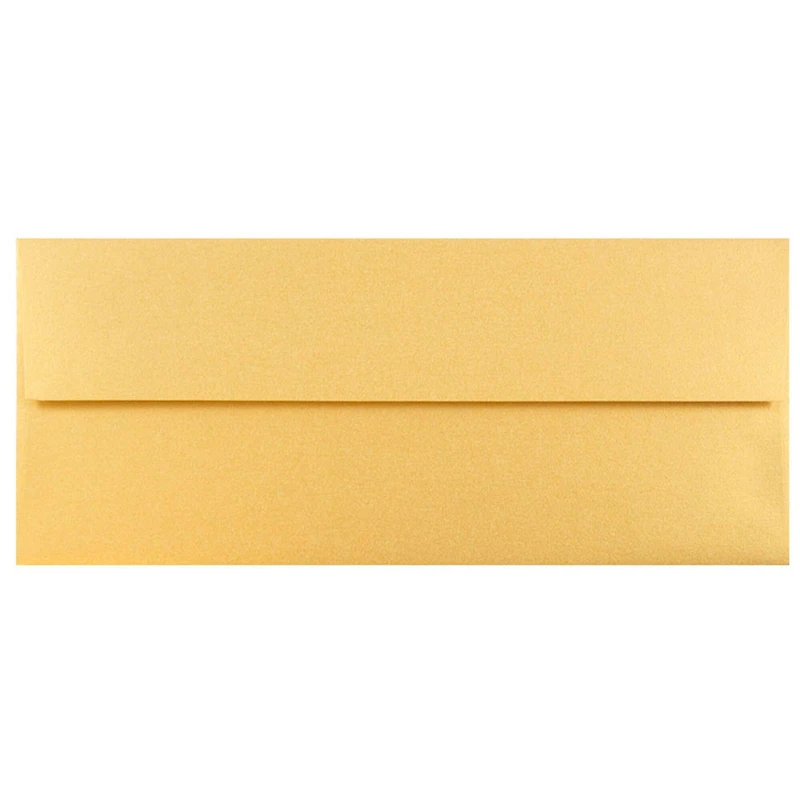 JAM Paper #10 Metallic Business Envelopes