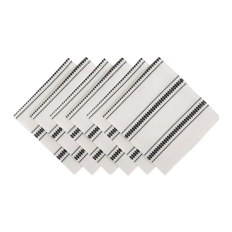 DII® Zig Dobby Stripe Napkins, 6ct.