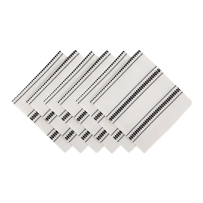 DII® Zig Dobby Stripe Napkins, 6ct.