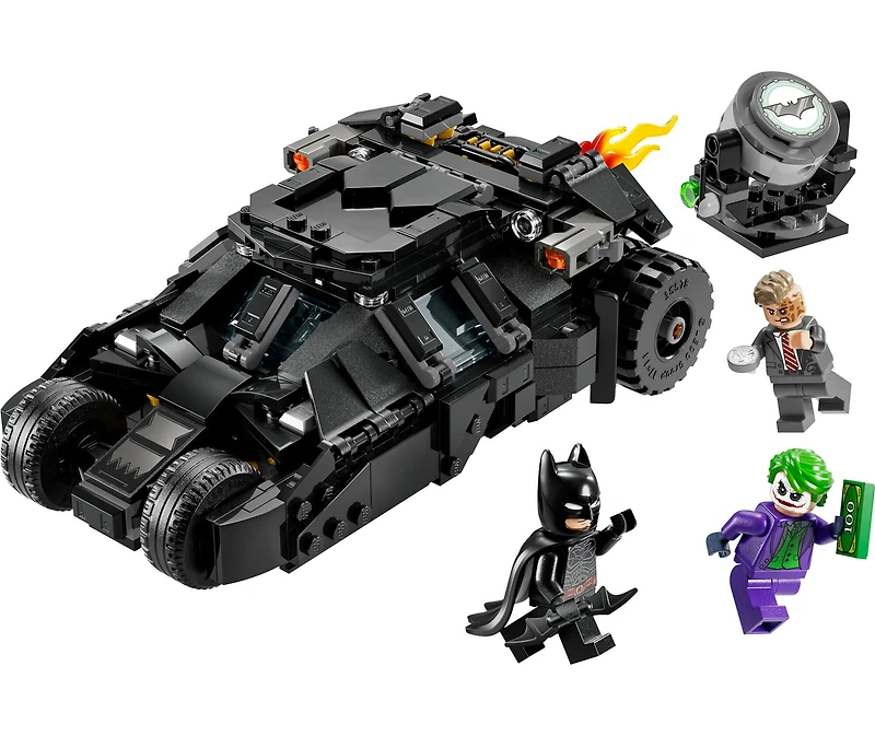 LEGO® DC Batman™: Batman Tumbler vs. Two-Face™ & The Joker™ Toy Car 76303