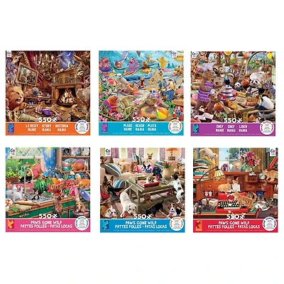 Assorted Ceaco® Paws Gone Wild 550 Piece Jigsaw Puzzle