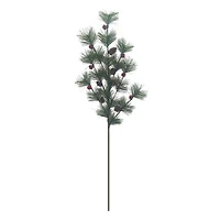 34" Pine, Red Bell & Pinecone Stem by Ashland®