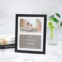 Expressions™ 2 Opening 4" x 6" Black Collage Frame by Studio Décor®