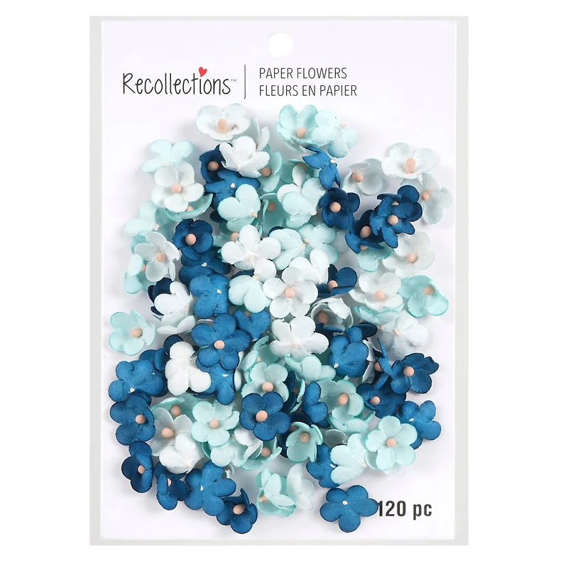 12 Packs: 120 ct. (1,440 total) Paper Flowers by Recollections