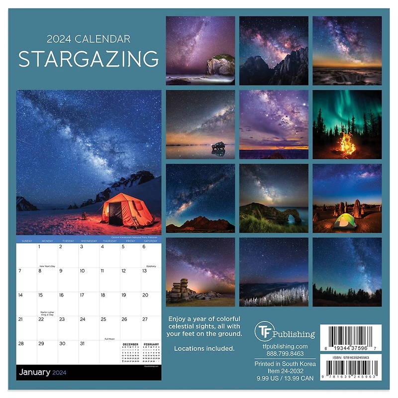 TF Publishing Stargazing Mini Calendar