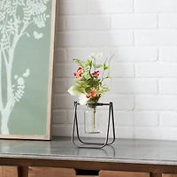 6.75" Jar Vase in Stand, 2ct.