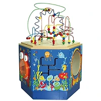 Hape Coral Reef Wooden Activity Center Table