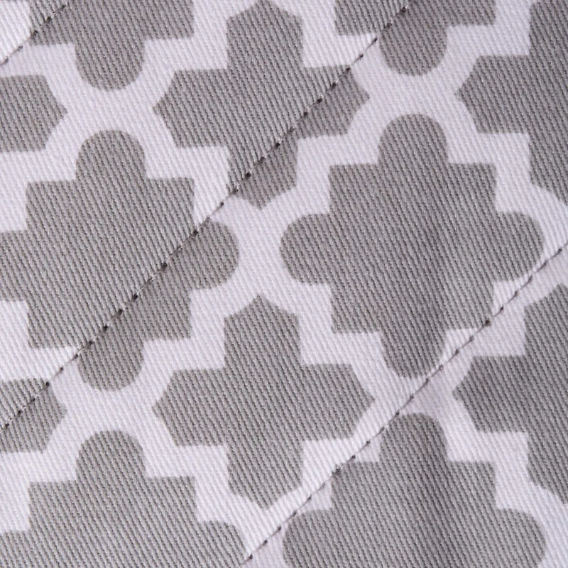 DII® Gray Lattice Oven Mitt & Potholder Set