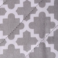 DII® Gray Lattice Oven Mitt & Potholder Set