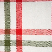 DII® Nutcracker Plaid Tablecloth