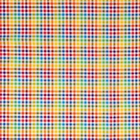 SINGER Rainbow Gingham Check Cotton Fabric