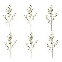 31" Green Winter Berry Pod Sprays, 6ct.