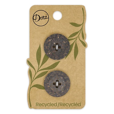 Dritz® 23mm Brown Recycled Coconut Round Buttons, 6ct.