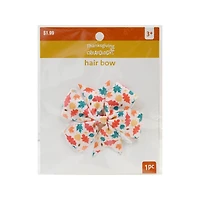 Thanksgiving Leaves Hair Bow Clip by Creatology™