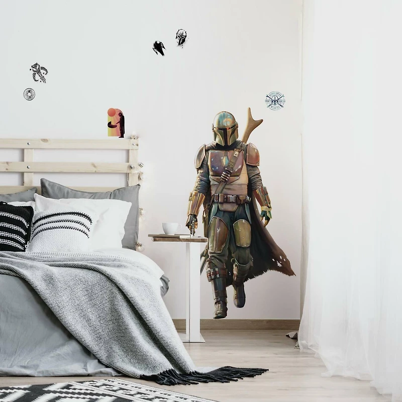 RoomMates The Mandalorian Peel & Stick Giant Wall Decals