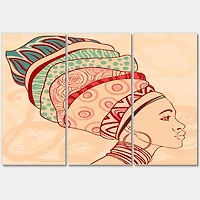 Designart - African American Woman with Turban II