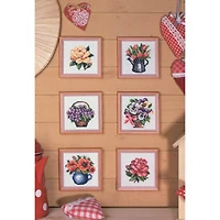 Orchidea Cross Stitch Kit Poppies
