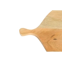 Hello Honey® 13.75" Round Acacia Wood Cheese/Cutting Board with Handle