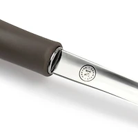 Martha Stewart Taupe Stainless Steel Serving Spoon