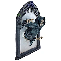 Design Toscano Grim Reflections Grim Reaper Gothic Wall Sculpture
