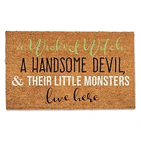 Little Monsters Live Here Door Mat