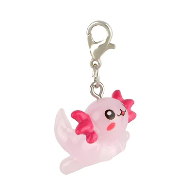 Pink Axolotl Charm by Bead Landing™