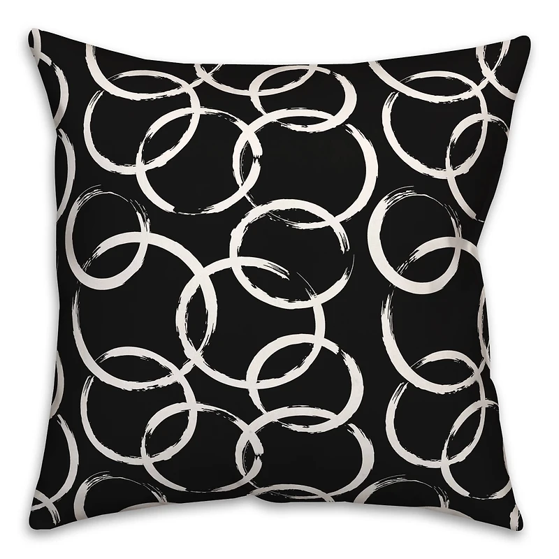 18" x 18" Circles Versatile Throw Pillow