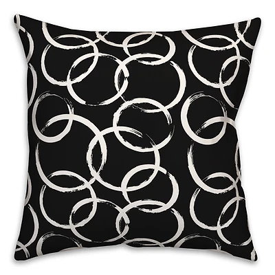 18" x 18" Circles Versatile Throw Pillow