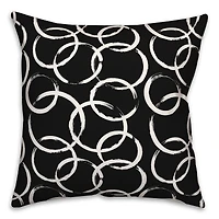 18" x 18" Circles Versatile Throw Pillow