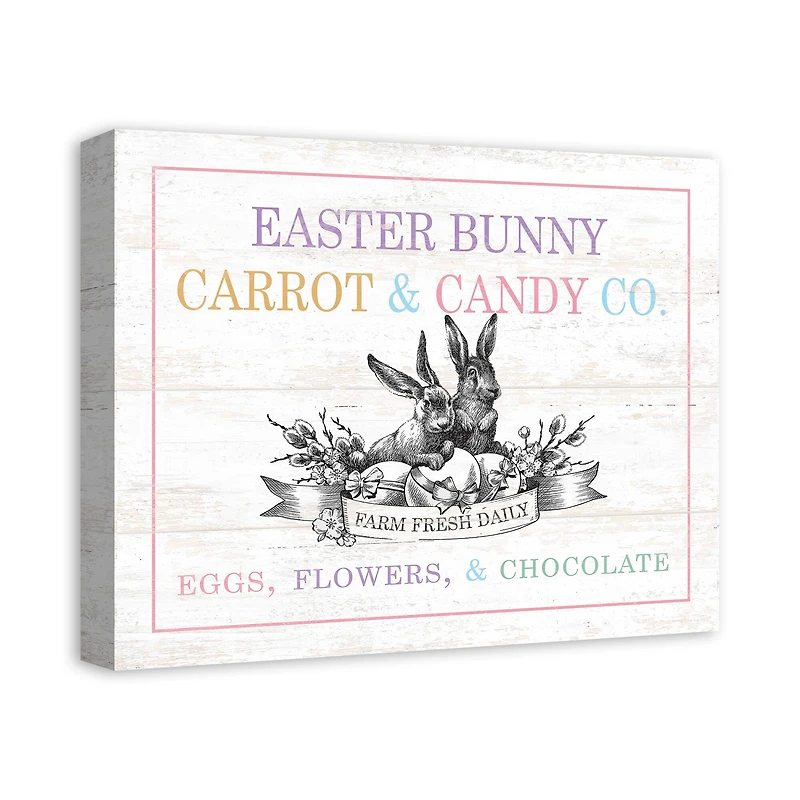 Carrot Farm 20" x 16" Canvas Wall Art