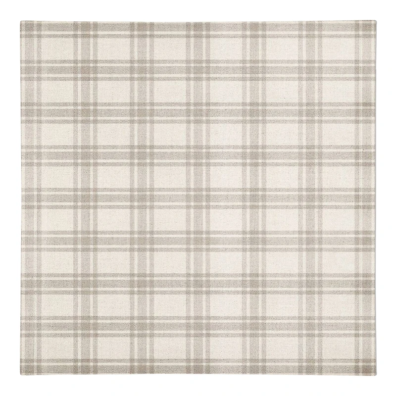 Plaid Cotton Twill Napkin