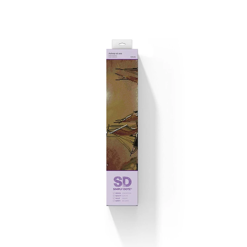 Simply Dotz® Intermediate Asleep At Sea Diamond Painting Kit
