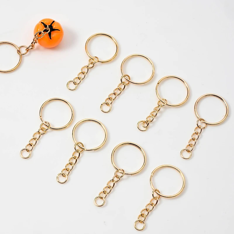 25mm Gold Split Key Ring, 50ct. by Bead Landing™