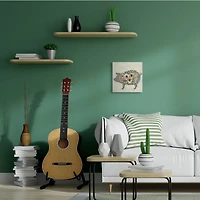 Stupell Industries Charming Farm Pig Green Pink Floral Body Canvas Wall Art