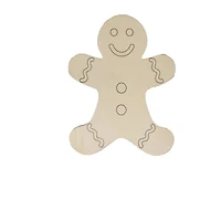 6" Wood Gingerbread Men, 6ct. by Creatology™