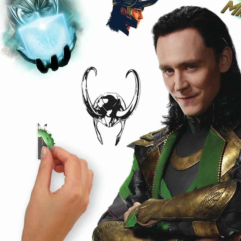 RoomMates Marvel Loki Peel & Stick Giant Wall Decal
