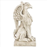 Design Toscano 20.5" The Gryphon Sentinel of Guildford Court Statues, 2ct.