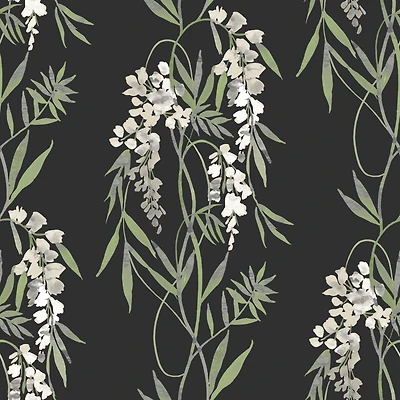 RoomMates Nouveaux Wisteria Peel & Stick Wallpaper