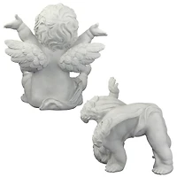 Design Toscano Topsy and Turvey the Cherub Twins Statues Set