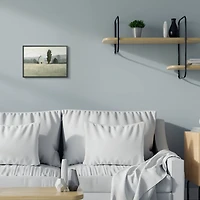 Stupell Industries Farmside Landscape Wall Accent with Black Frame