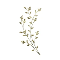 Habitat Saba 37" Gold Leafy Boughs Wall Art