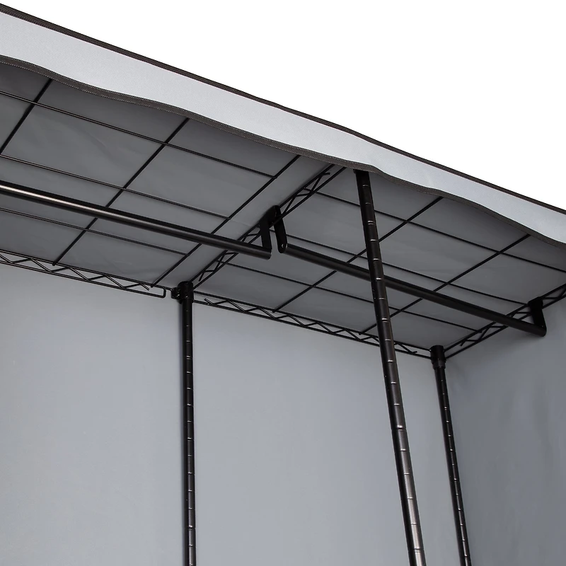 Honey Can Do 43" Clothes Storage Wardrobe With Drawers