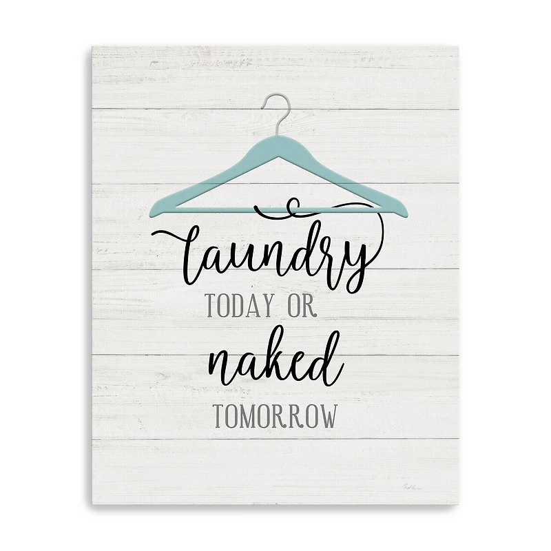 Naked Tomorrow Canvas Giclee