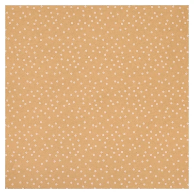 White Dot Kraft Cardstock Paper by Recollections™, 12" x 12"
