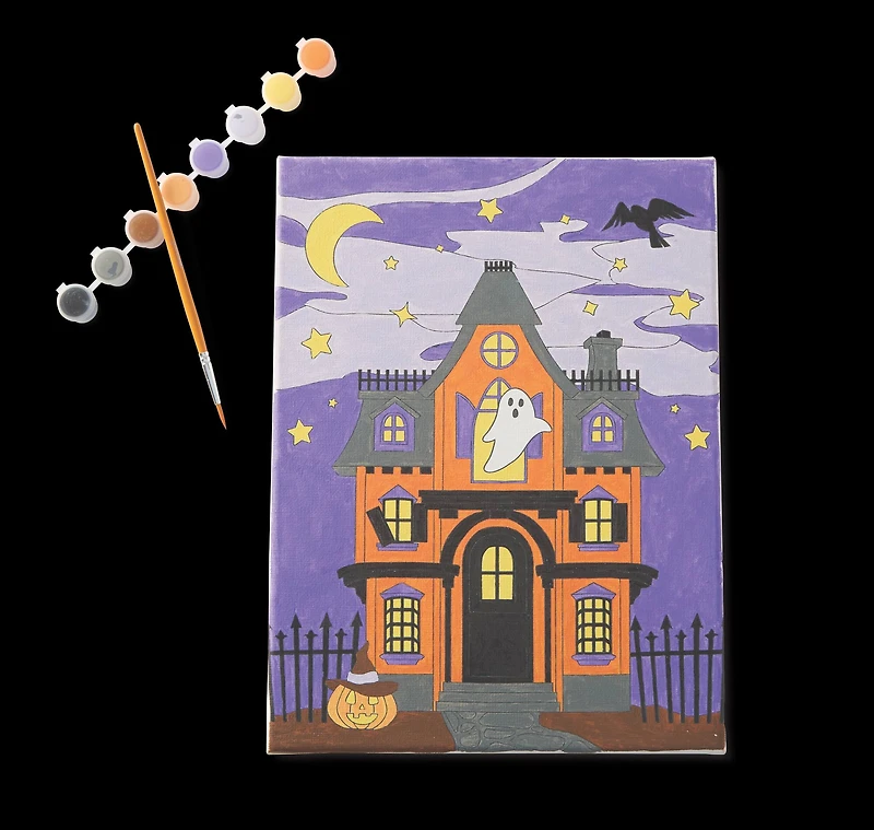 Haunted Mansion Canvas Painting Kit by Creatology™