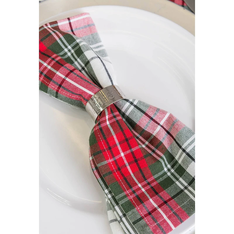 DII® Christmas Plaid Napkins, 6ct.