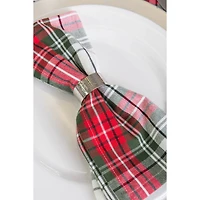 DII® Christmas Plaid Napkins, 6ct.